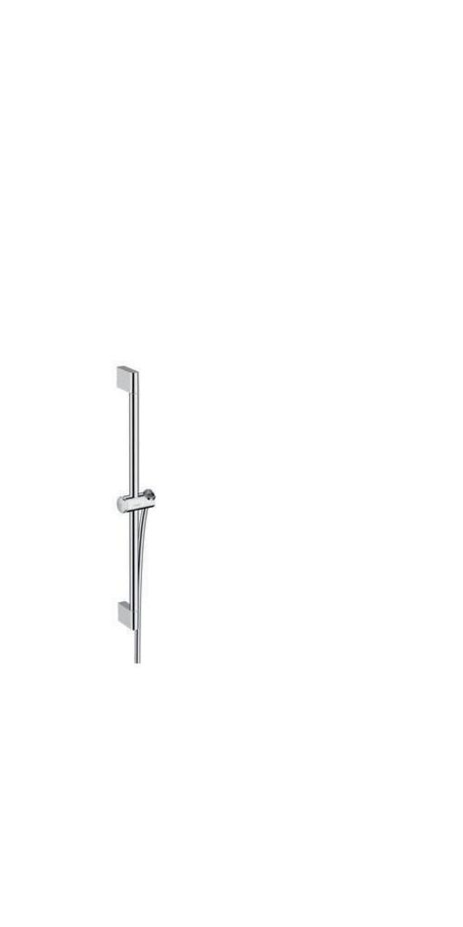 hansgrohe Unica Duschstange Pulsify S, 65 cm mit Push Duschkopfhalter und Duschschlauch, 24400000