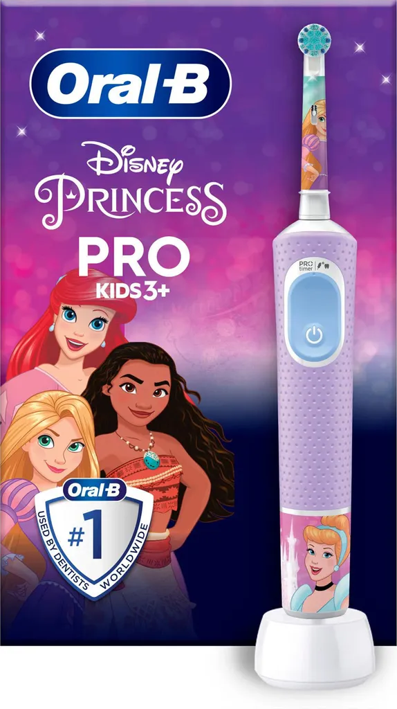 Oral-B Vitality Pro 103 Bambini Principessa - Spazzolino Elettrico Disney