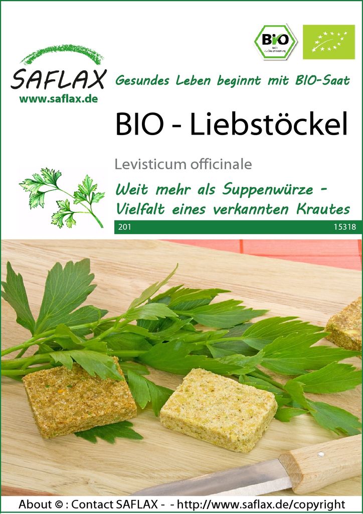 SAFLAX -  - Levisticium - 100 zaden - Levisticum officinale Productafbeelding 