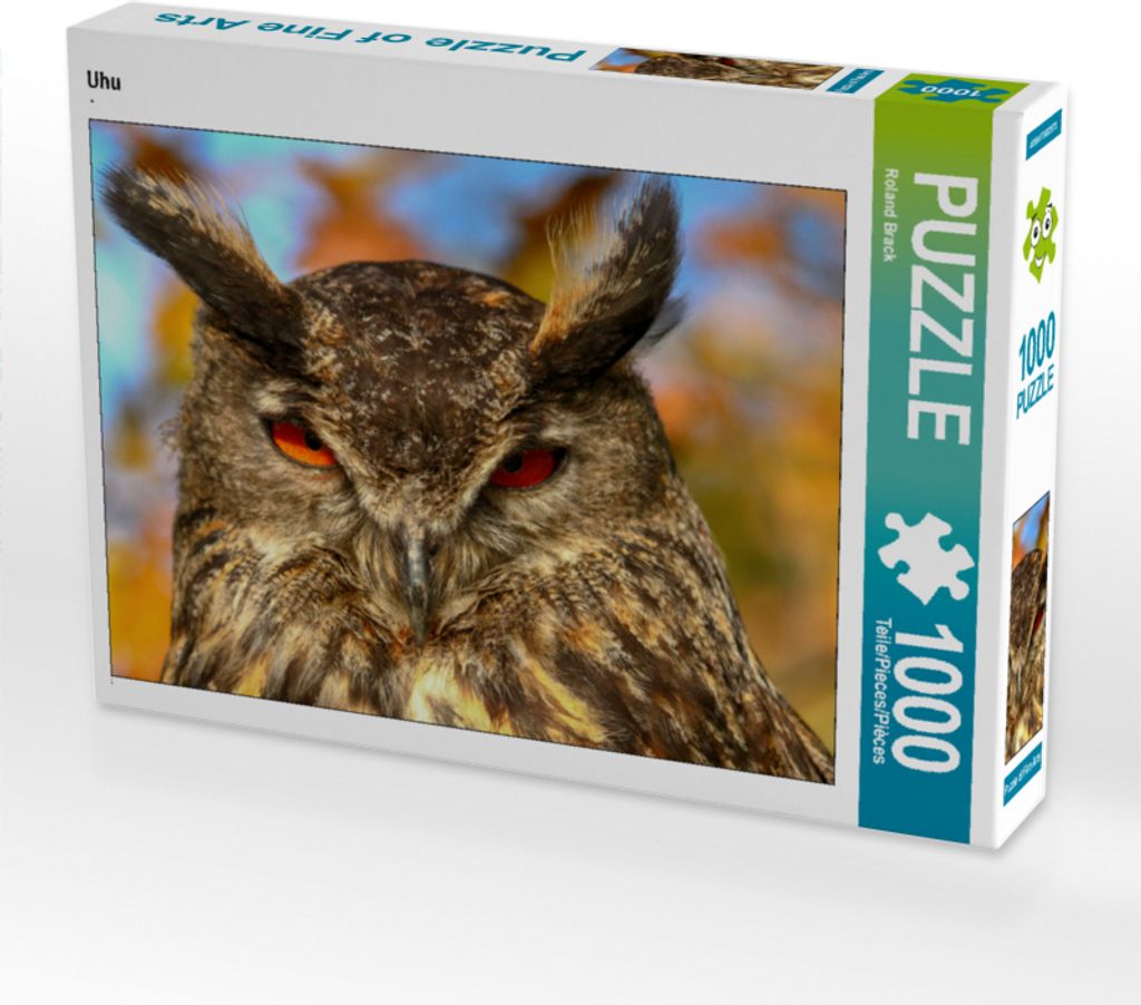 CALVENDO Puzzle Uhu 1000 Teile Puzzle quer | 1000 Teile Produktbild 