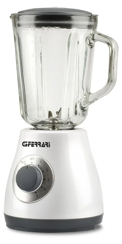 Mixeur G3 Ferrari G20091 Gris 1,5 Litre avec lames en acier inoxydable