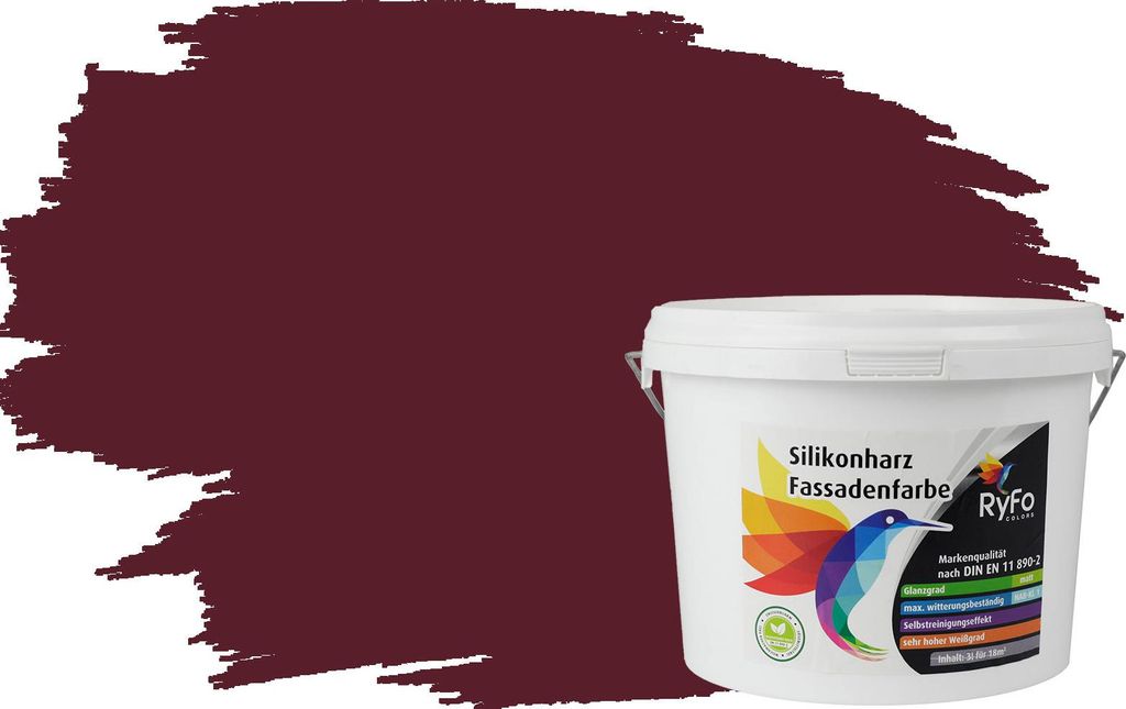 RyFo Colors Silikonharz Fassadenfarbe Lotuseffekt Trend Produktbild 
