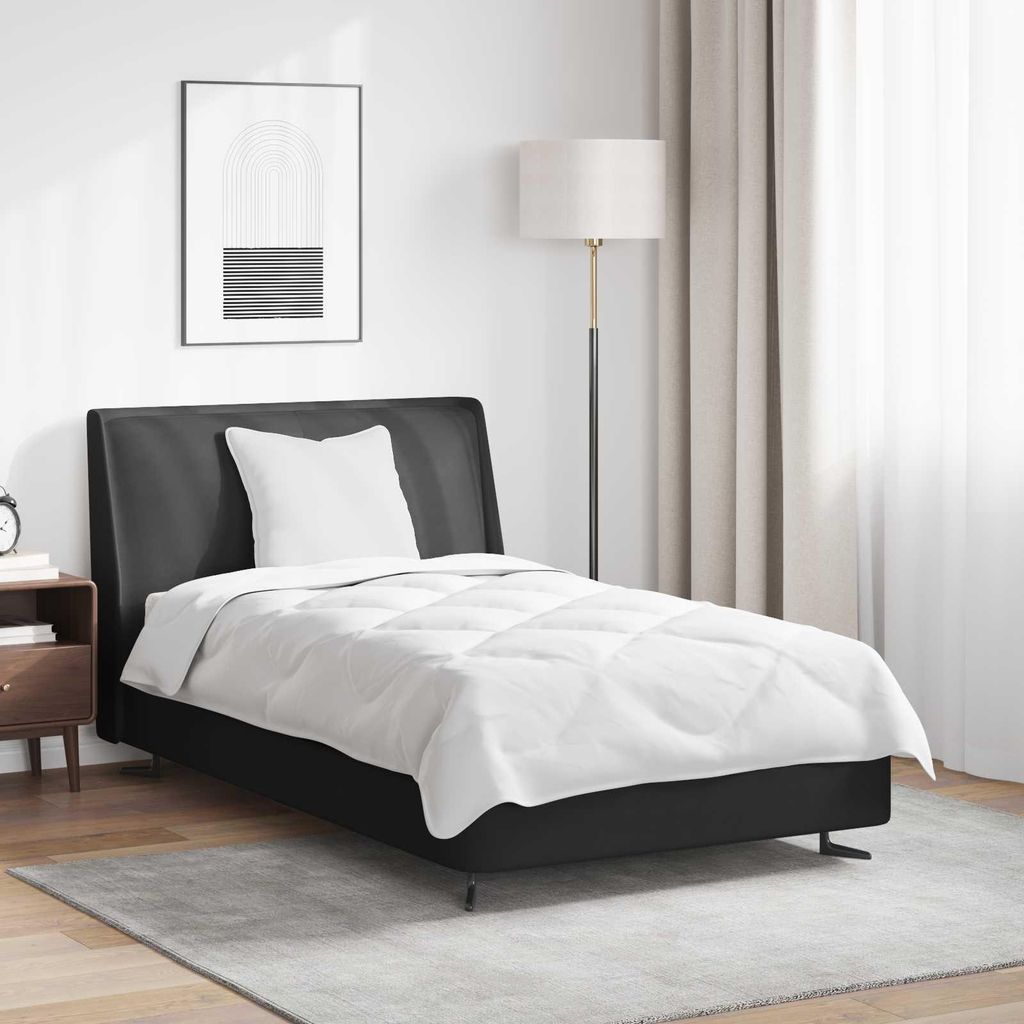 "Schlussverkauf" Bettdecke mit Kissen 2 Stück - Winter-Duvet-Decke - Weiß Mikrofaser C5927