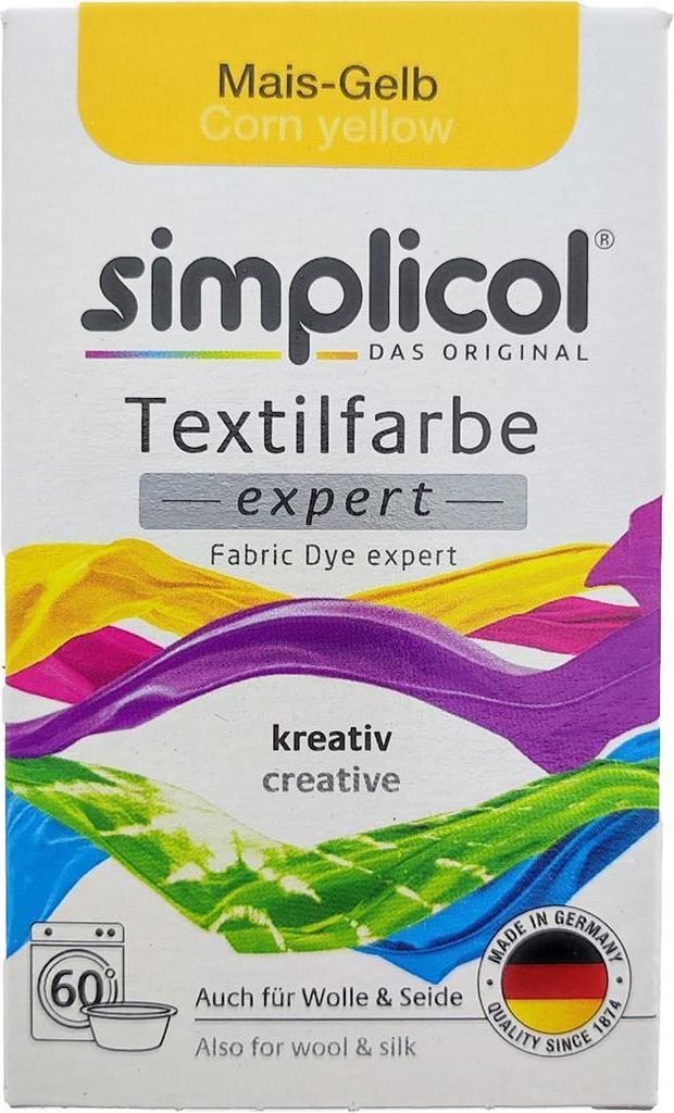 Simplicol 1701, Gelb, 1 Stück(e), Mais-Gelb, 150 g, Stoff, Produktbild 