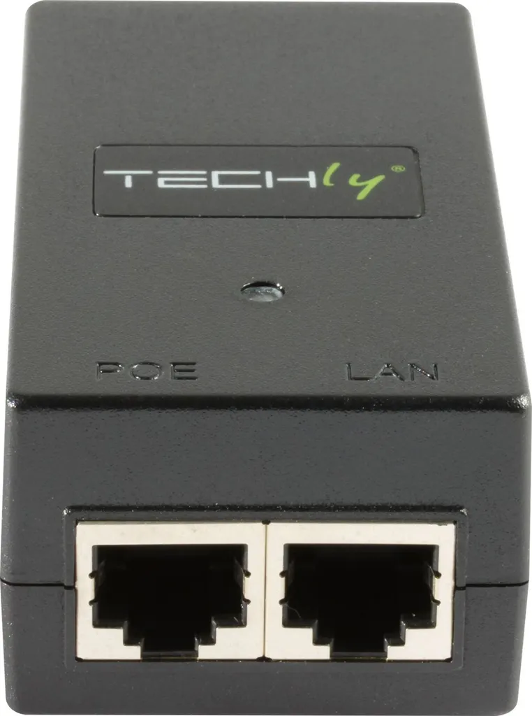 Injecteur PoE 15W Techly - Finissez-en avec les Câbles et Prises Secteur