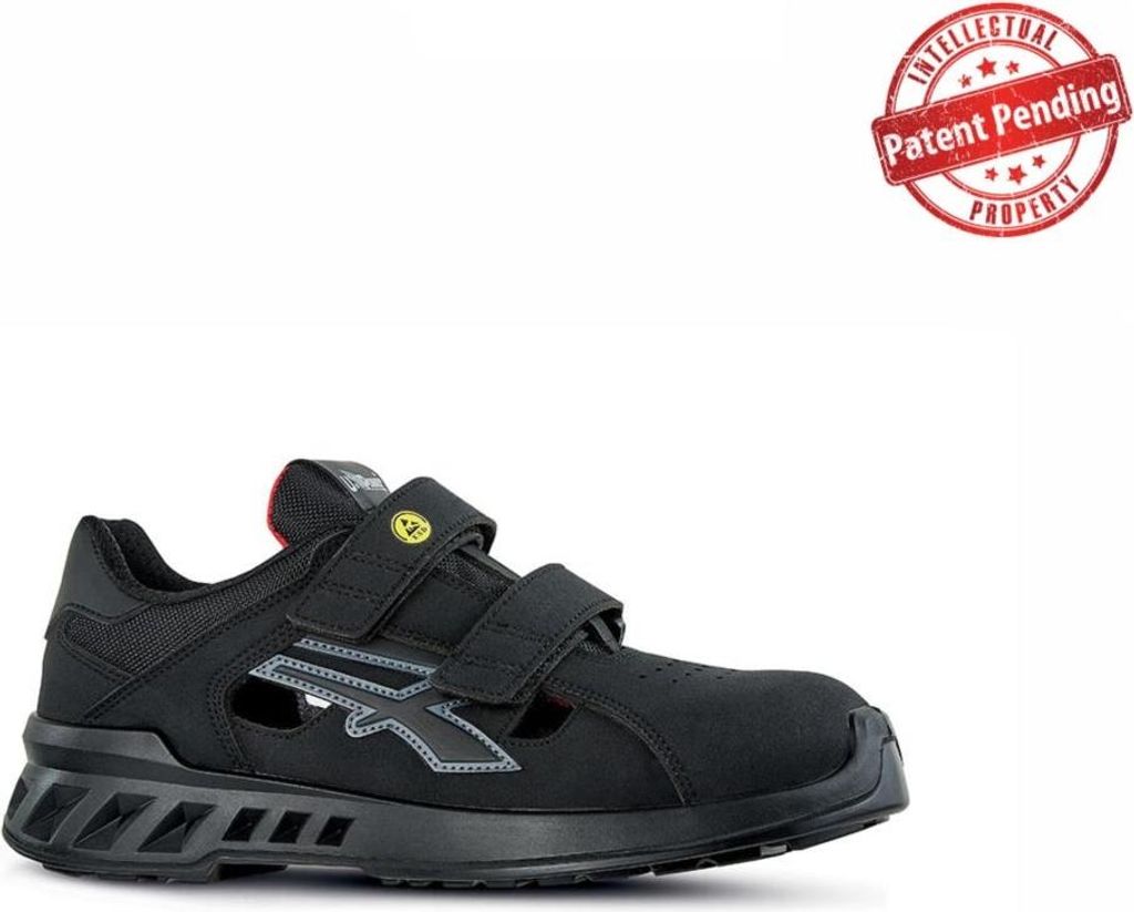 U-POWER Sicherheitssandale GARY ESD S1P SRC Größe 48