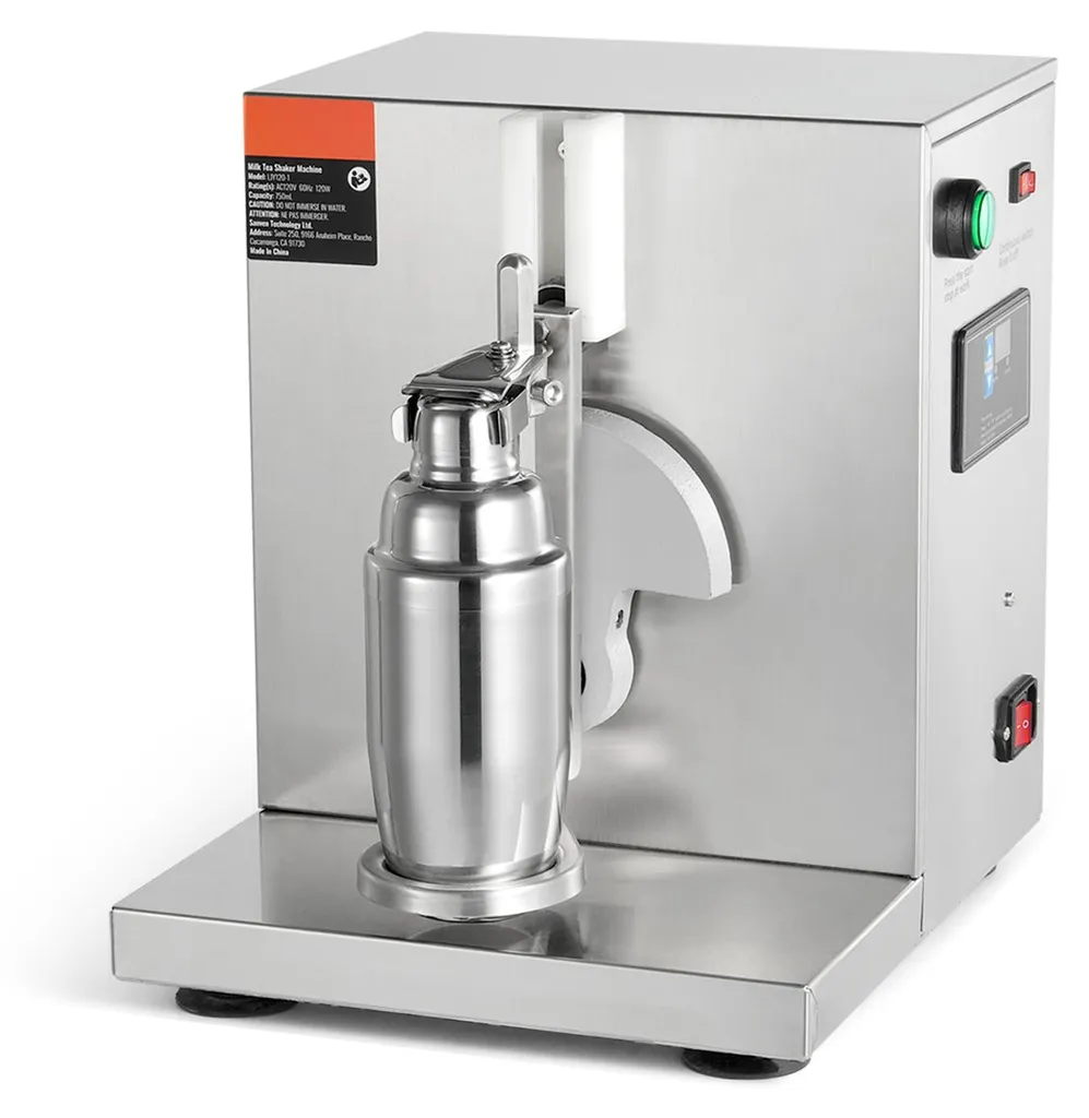 Mixeur milk-shake avec minuterie réglable 180s et bol inox de 750 ml