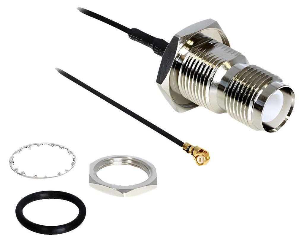 DELOCK HF Kabel HF RP-TNC Bu Einbau > MHF/U.FL komp St Produktbild 