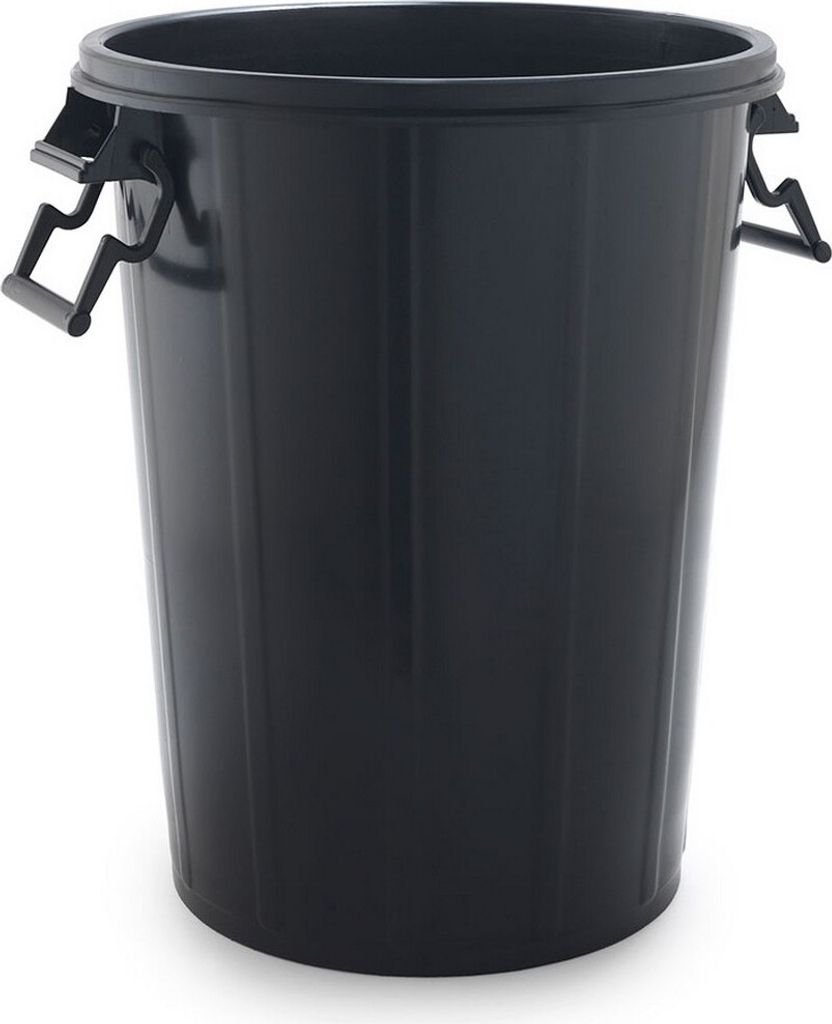 Cestino SP Berner 10010042 Plastica nera 100 litri Immagine del prodotto 