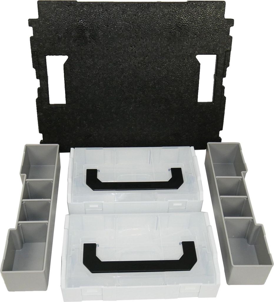 BS Systems L-Boxx Mini Deckel transparent + Inset-Box-Set 2tlg. + Deckeleinlage