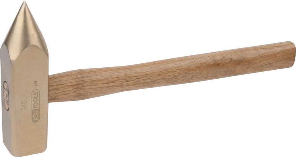 KS Tools BRONZEplus Loch-/Durchschläger 3000 g, mit Hickorystiel, 963.2132