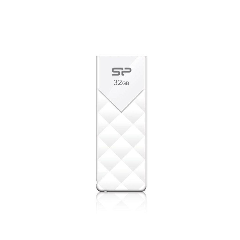 SILICON POWER USB-Stick 32GB Silicon Power USB 2.0 COB U03 White