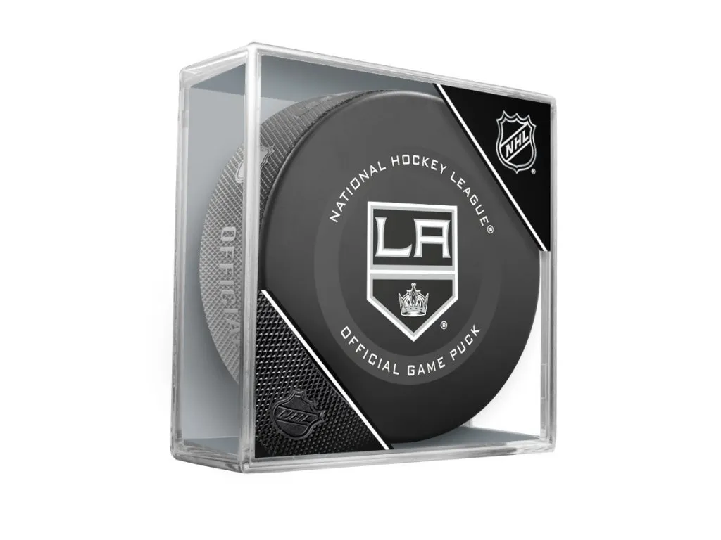Rondelle de hockey officielle NHL Los Angeles Kings pour match et collection