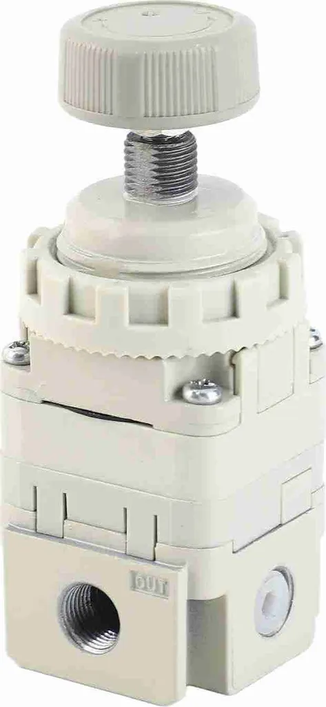 Régulateur d'air comprimé pneumatique avec manomètre de précision 1/4 - 5
