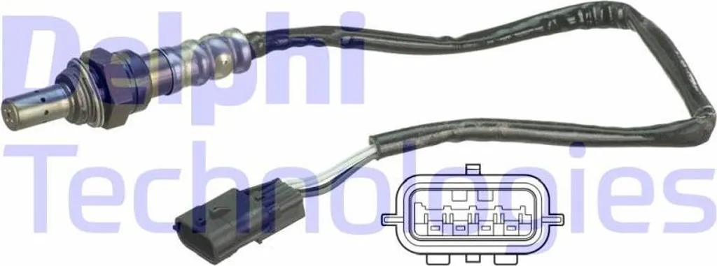 Sonde Lambda Delphi ES20679 avec Référence OE 8200556133 Durable