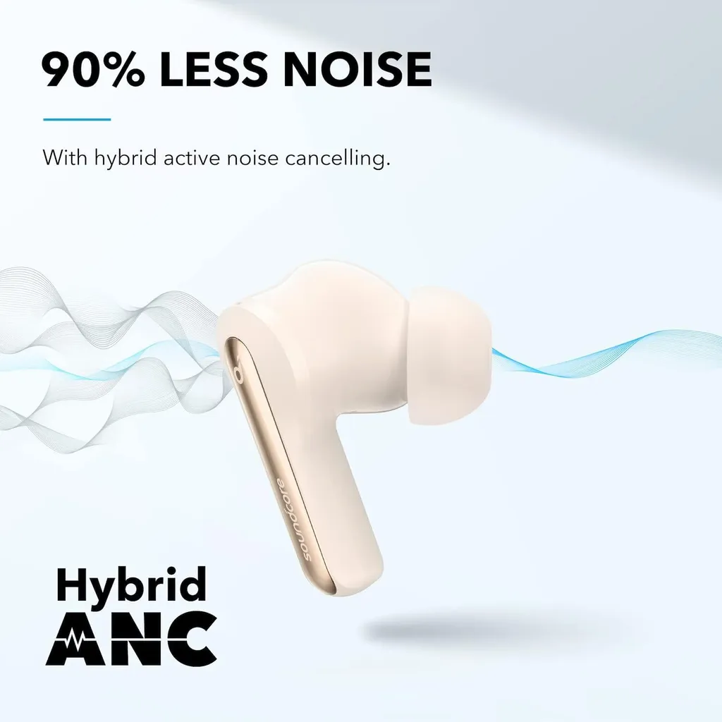 Auricolari Bluetooth 5.2 con ANC Ibrida - Driver 10mm e App Dedicata - 7