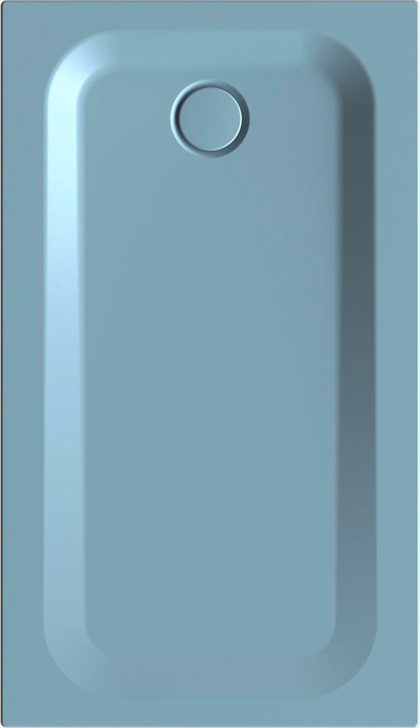 BetteUltra Rechteck-Duschwanne mit Minimum-Wannenträger, 1300x750x35mm, GlasurPlus, 5785-418PLUS,T1