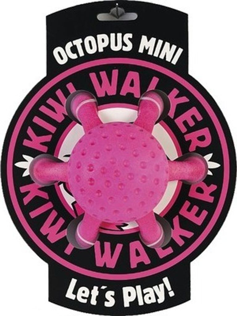 KIWI WALKER OCTOPUS, Hund, Snack-Spielzeug, Pink, Produktbild 