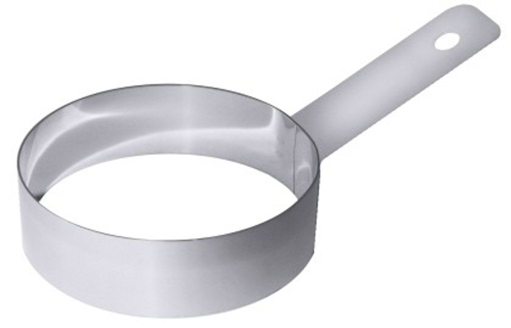 Roestvrijstalen eier- en omeletpan (18/10) Productafbeelding 