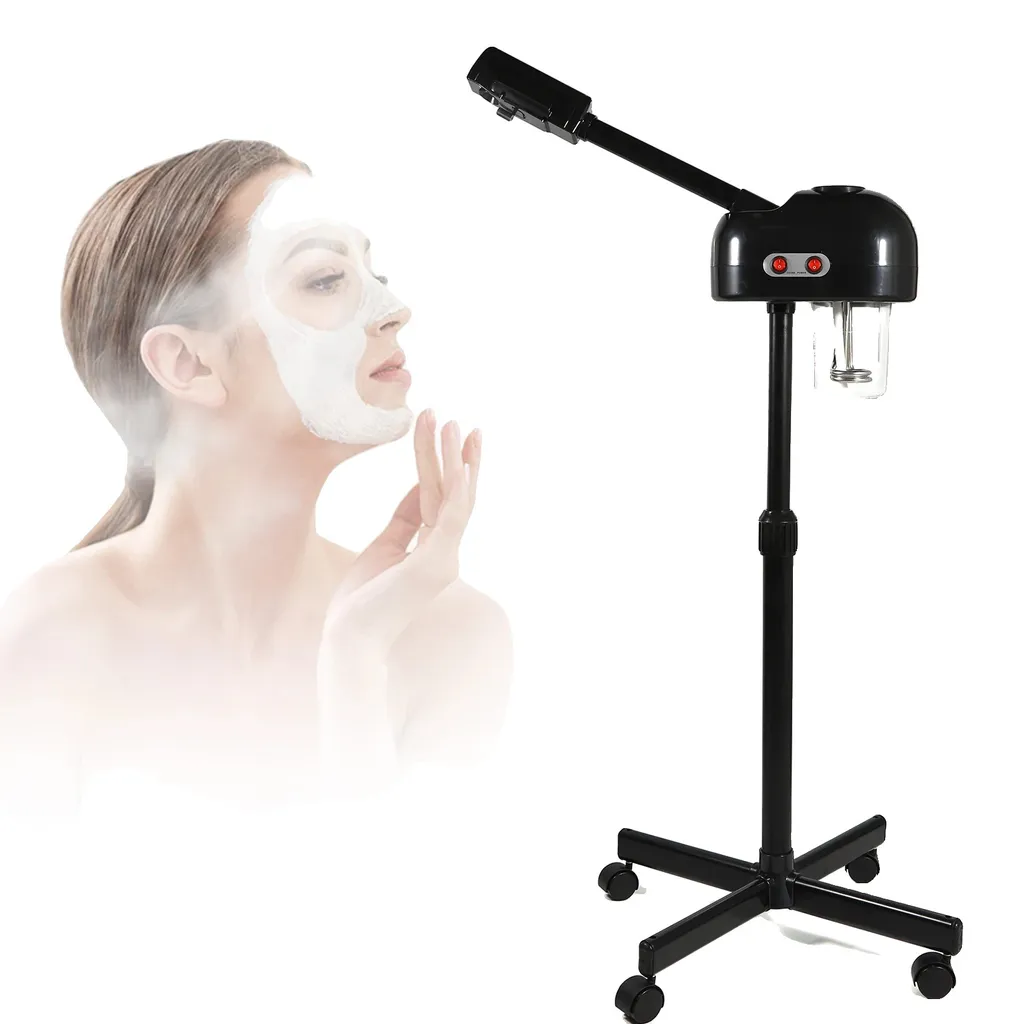 Vaporisateur facial professionnel 800W réglable pour soin esthétique