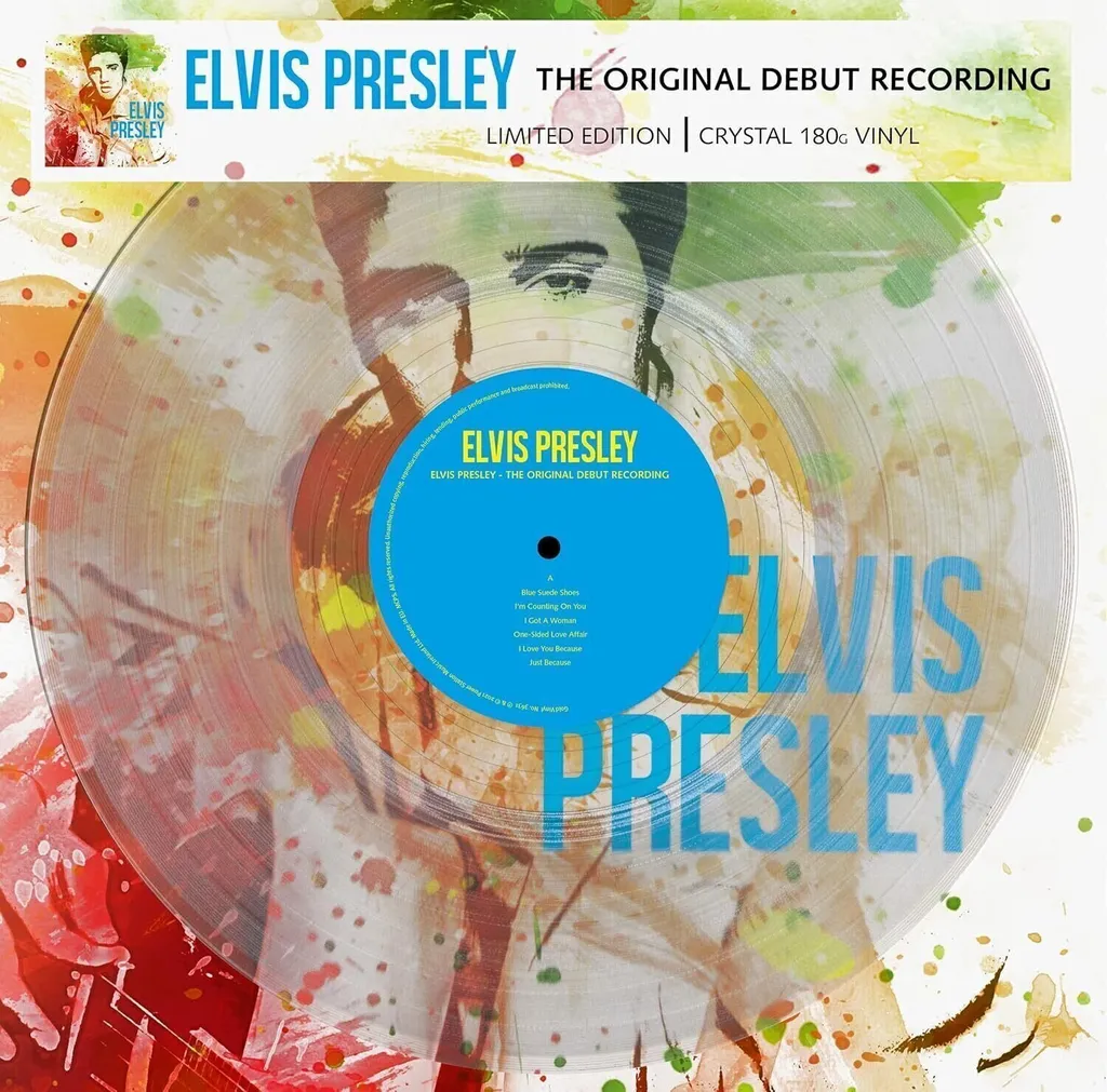 Disque Vinyle Elvis Presley The Original Debut Recording Splatter LP
