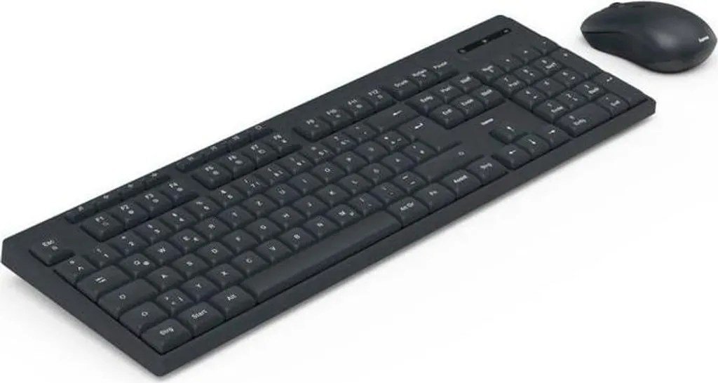 Clavier et Souris sans Fil Hama WKM-200 pour Télétravail et Bureautique