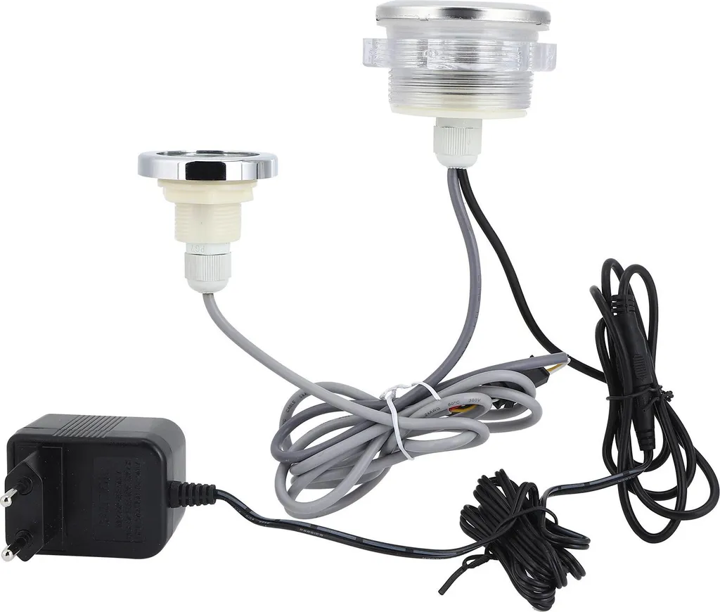 Lumière piscine LED 12V étanche RGB avec contrôleur pour spa et jacuzzi