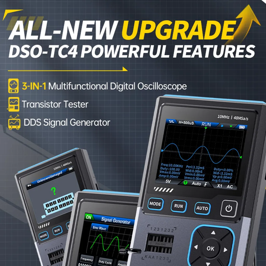 Oscilloscope de Poche pour Diagnostic Électronique et Tests de Circuit - 14