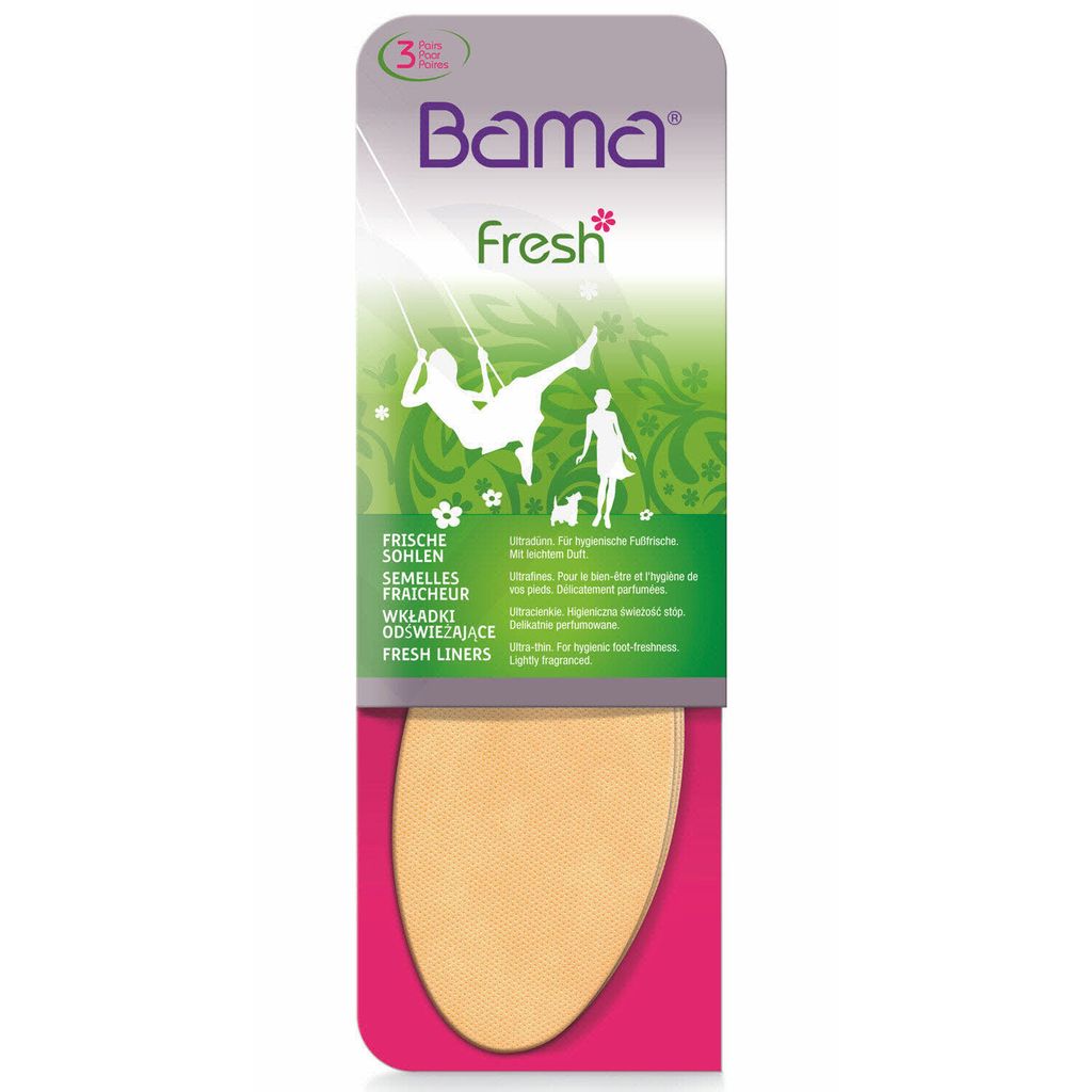Bama Damen Einlegesohle Fresh Frischesohlen Braun Produktbild 