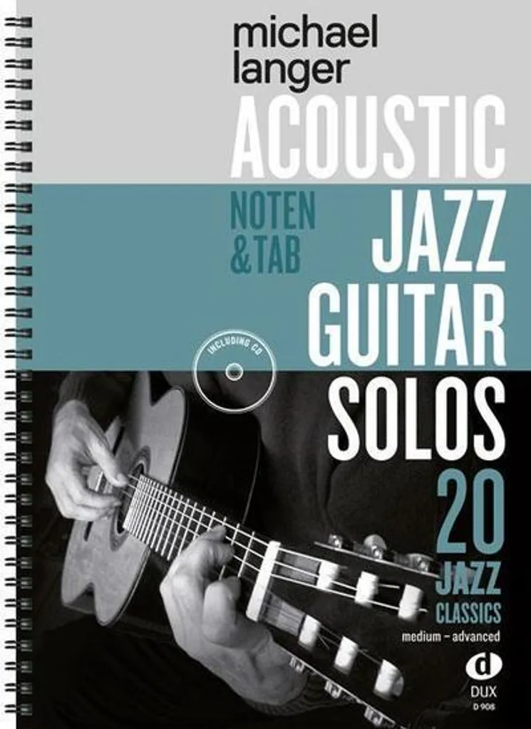 Acoustic Jazz Guitar Solos - Recueil de partitions de jazz acoustique