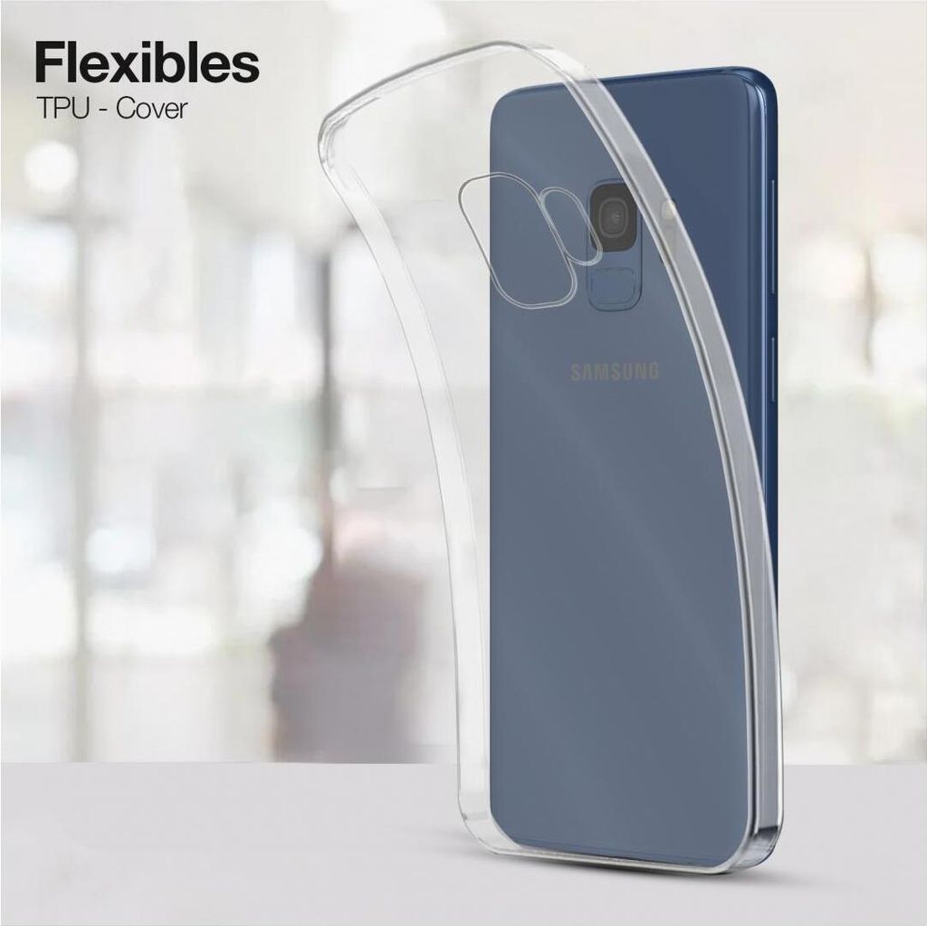Slim Cover für Samsung Galaxy S9 Hülle Transparent Flexibel Produktbild 