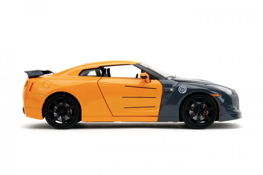 Modèle réduit Naruto Nissan GT-R Jada 325-5054 pour vitrine de manga