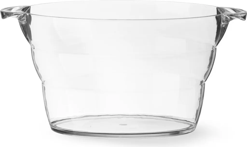 Seau à champagne haut de gamme Hendi en acier inoxydable de type vasque