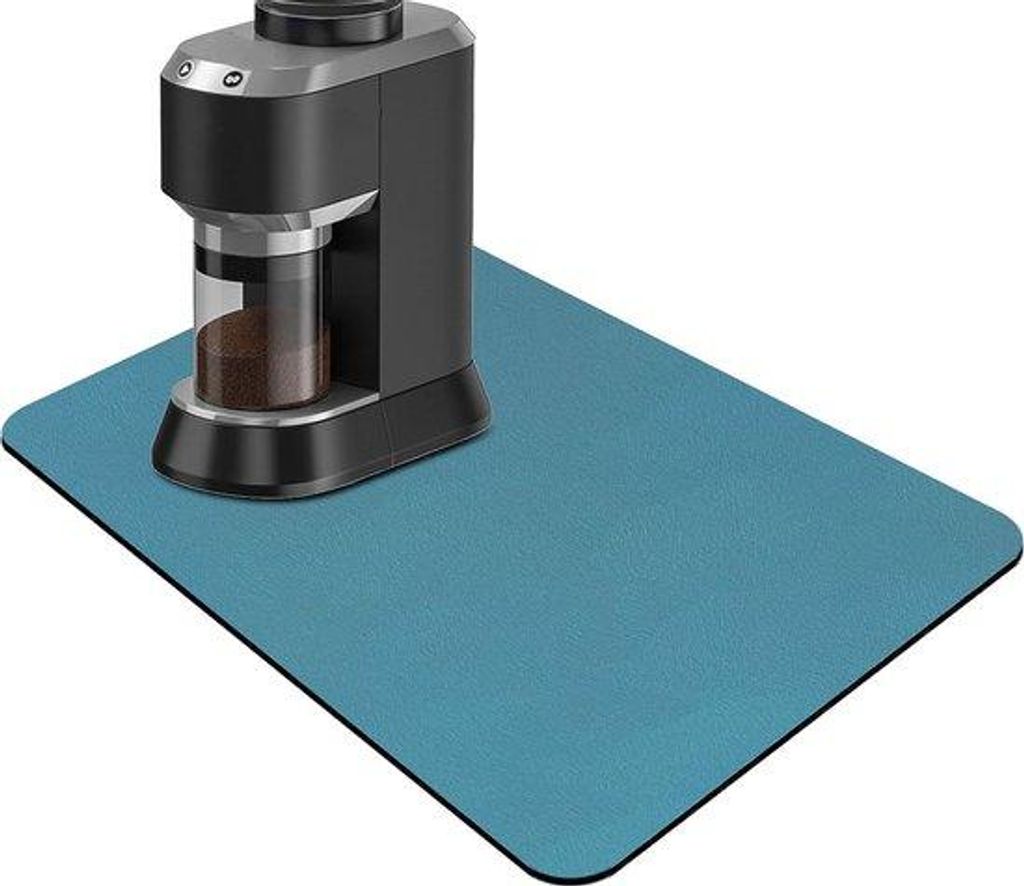 Kaffeemaschinen-Matte für die Arbeitsplatte – große, saugfähige, waschbare, wendbare Mikrofaser-Abtropfmatte für Küchenutensilien und Kaffee...