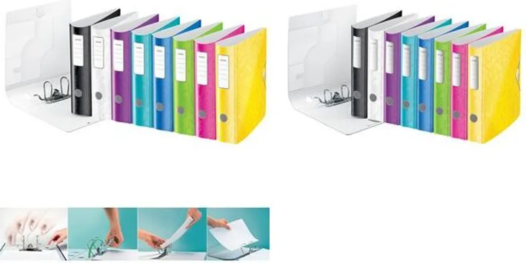 Classeur Polyfoam Leitz Active WOW 80mm A4 - Solide et Ergonomique