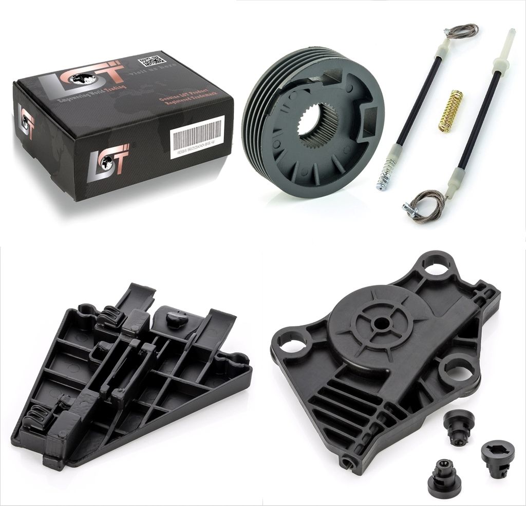 Fensterheber Reparatursatz Rep Set Gehäusedeckel hinten links für ALFA ROMEO 159