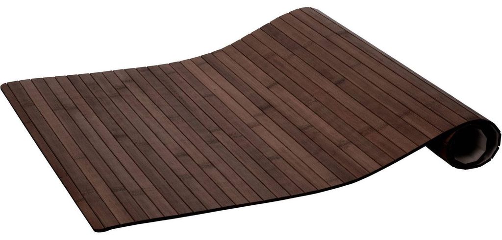 Anti-Rutsch-Matte aus Bambus, 50 x 80 cm, braun Produktbild 