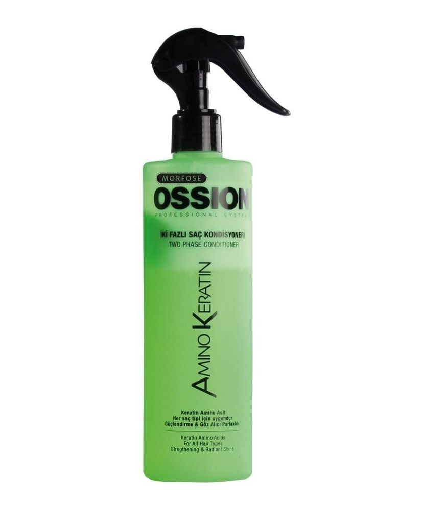 Morfose Ossion Amino Keratin Two Phase Conditioner ausspülfreier Conditioner im Spray gegen gekräuseltes Haar 400 ml