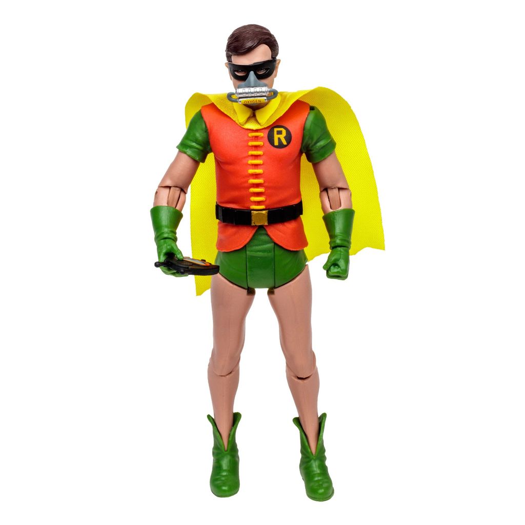 McFarlane Toys - DC Retro Actionfigur Batman 66 Robin with Oxygen Mask 15 cm