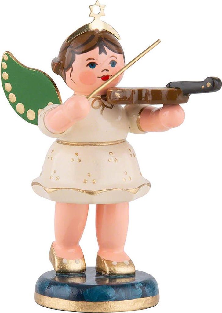 Engel mit Geige (6,5cm) von Hubrig Volkskunst