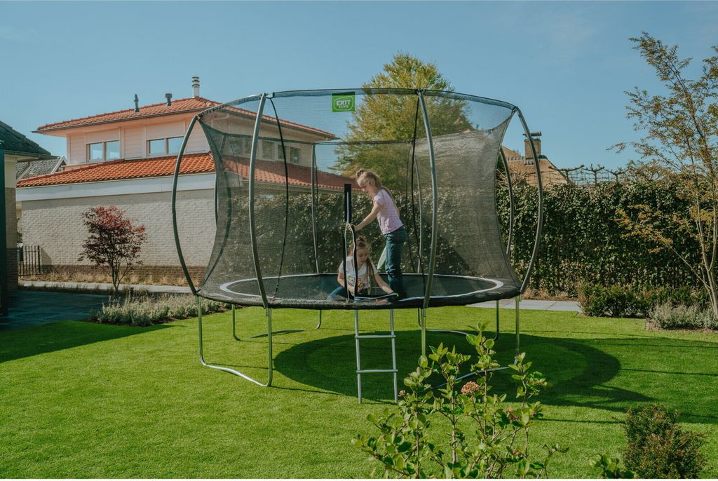 EXIT Black Edition Trampolin ø366cm - schwarz Produktbild 9
