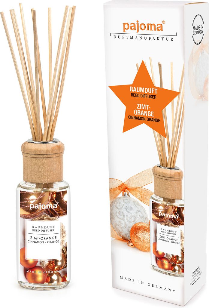 Raumduft 100ml Zimt-Orange Lufterfrischer Duftstäbchen Produktbild 