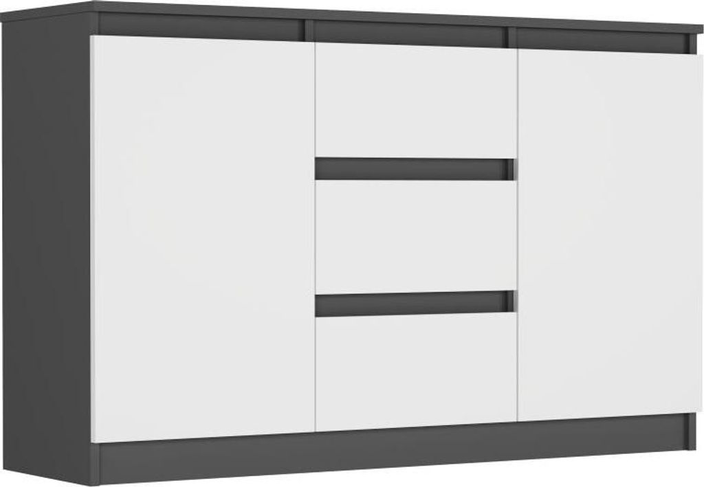 Framire Komoda 120cm skříňka zásuvky police R-120-S3 Obrázek produktu 