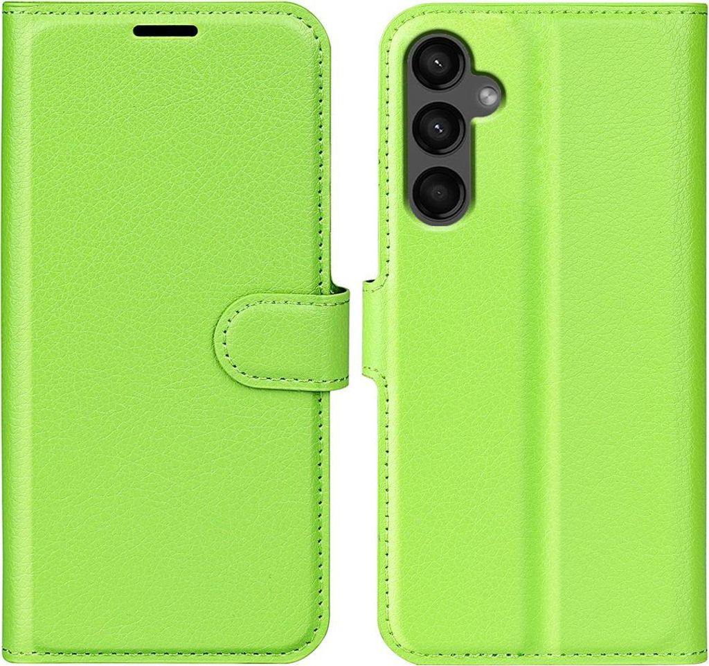 Samsung Galaxy A15 Hülle - Coverup Klapphülle - Grün