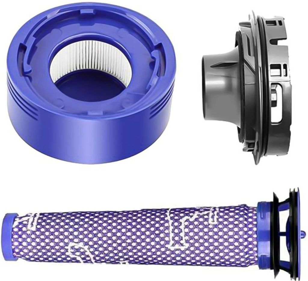 Ersatzfilter und Motorabdeckung, kompatibel mit Dyson V7 V8 Animal und Absolute Cordless Vacuum, rüsten Sie Ihren Staubsauger auf