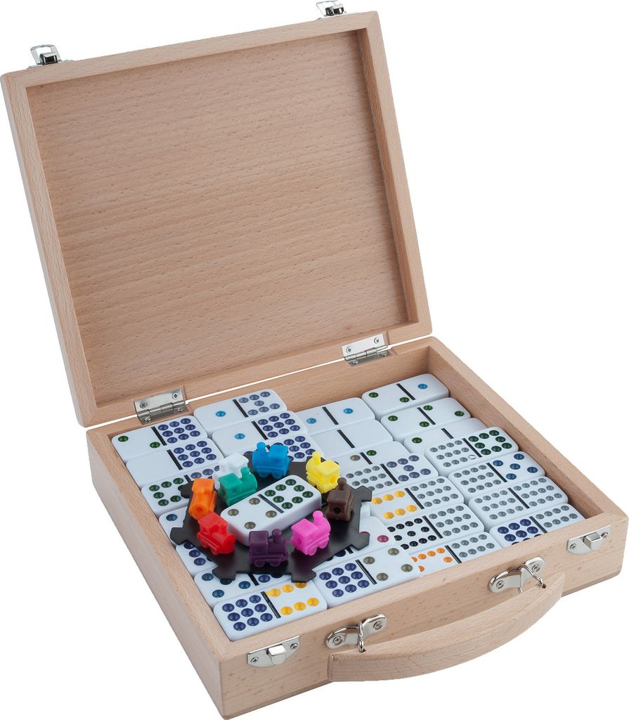 Longfield Mexican Train Doppia cassa da 12 in legno Immagine del prodotto 