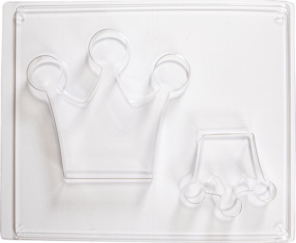 Rayher Gießform Kronen 180 ml Höhe 2 cm für kreative Bastelprojekte