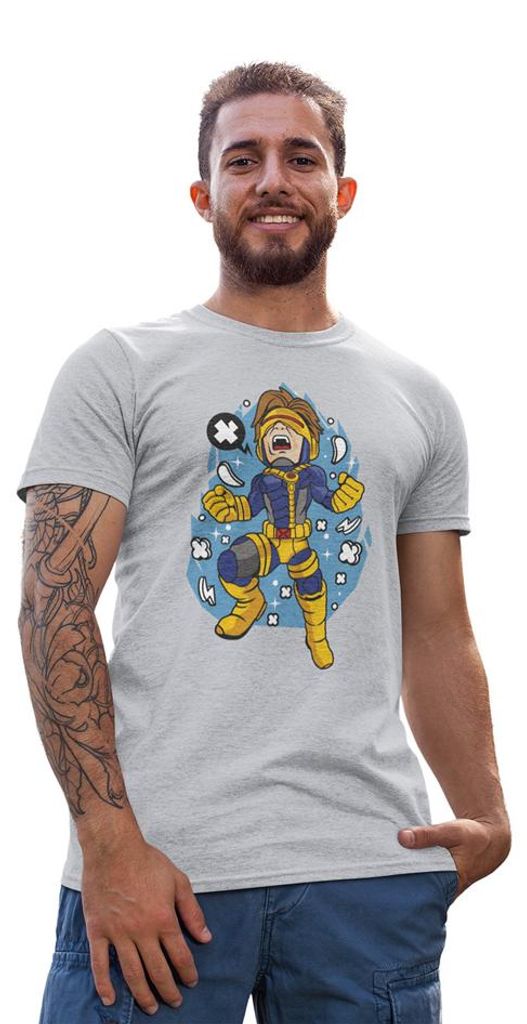 D&B Uni Polo PC00033 Cyclop Grau-Größe XL