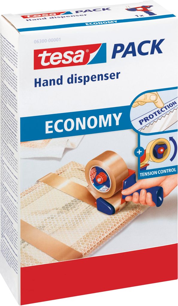 tesa Handabroller Abroller Klebeband Klebebandabroller Paketband Packband