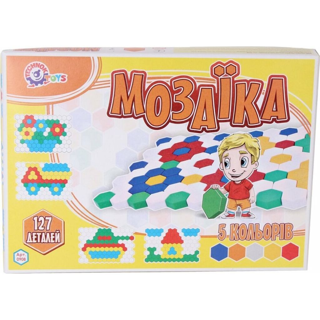TEDDIES Mosaikhut 127Stü ck Produktbild 